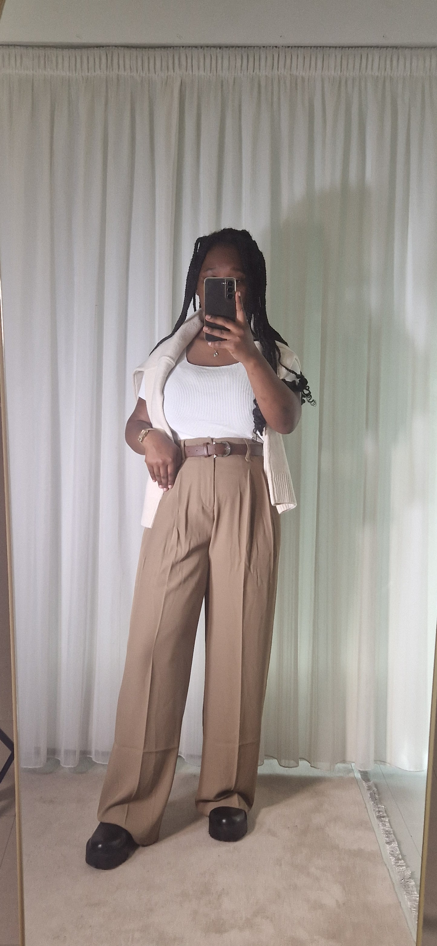 Pantalon taupe