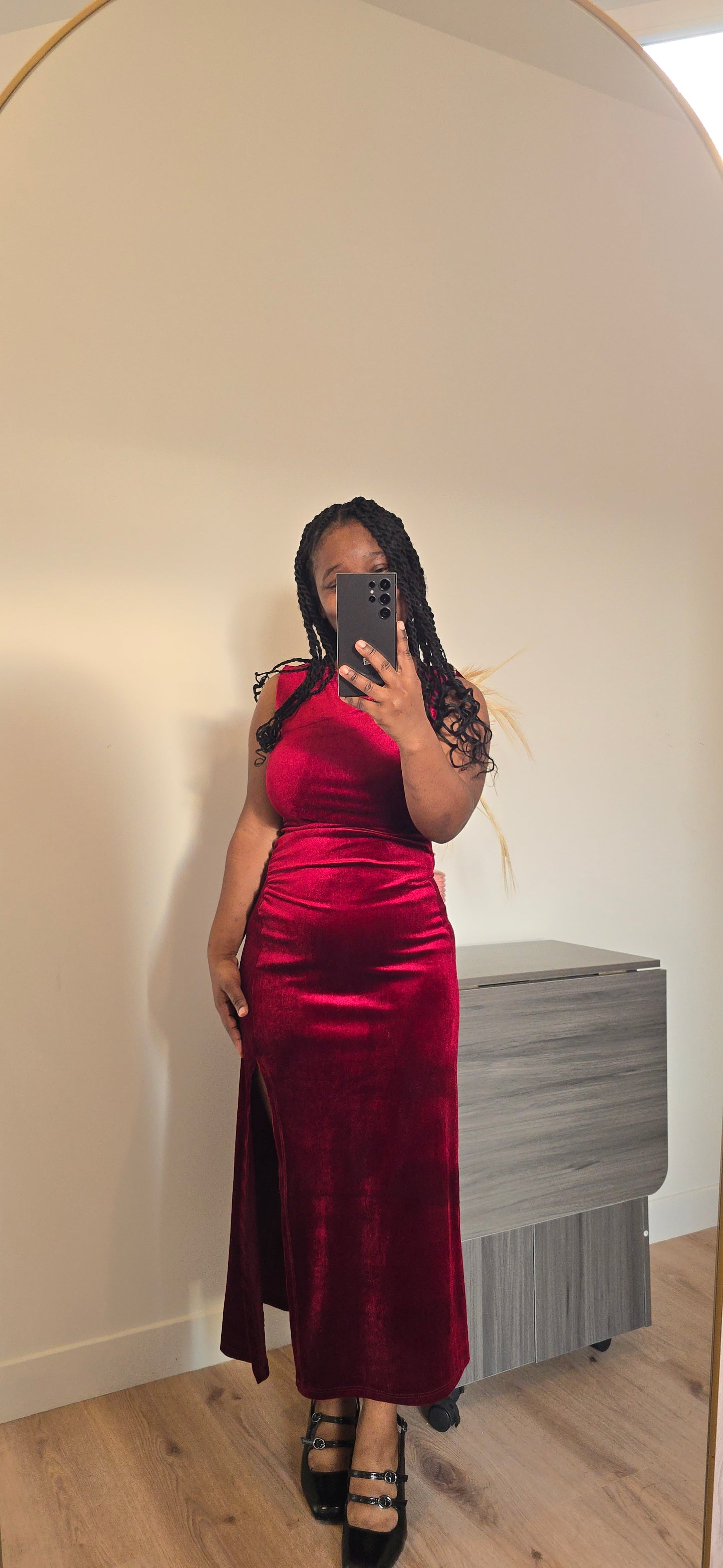 Robe Ana Bordeaux