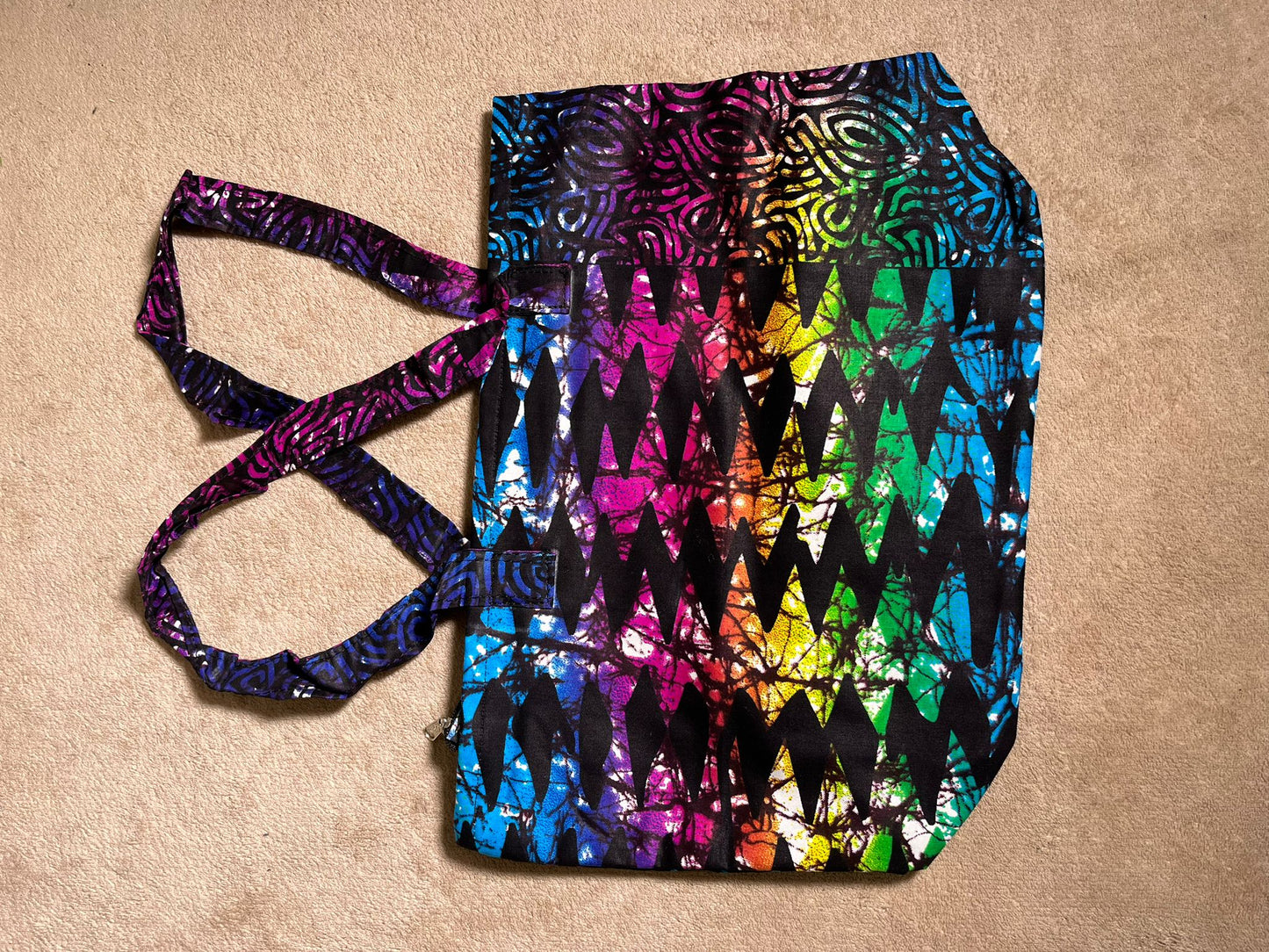 Sac cabas bleu