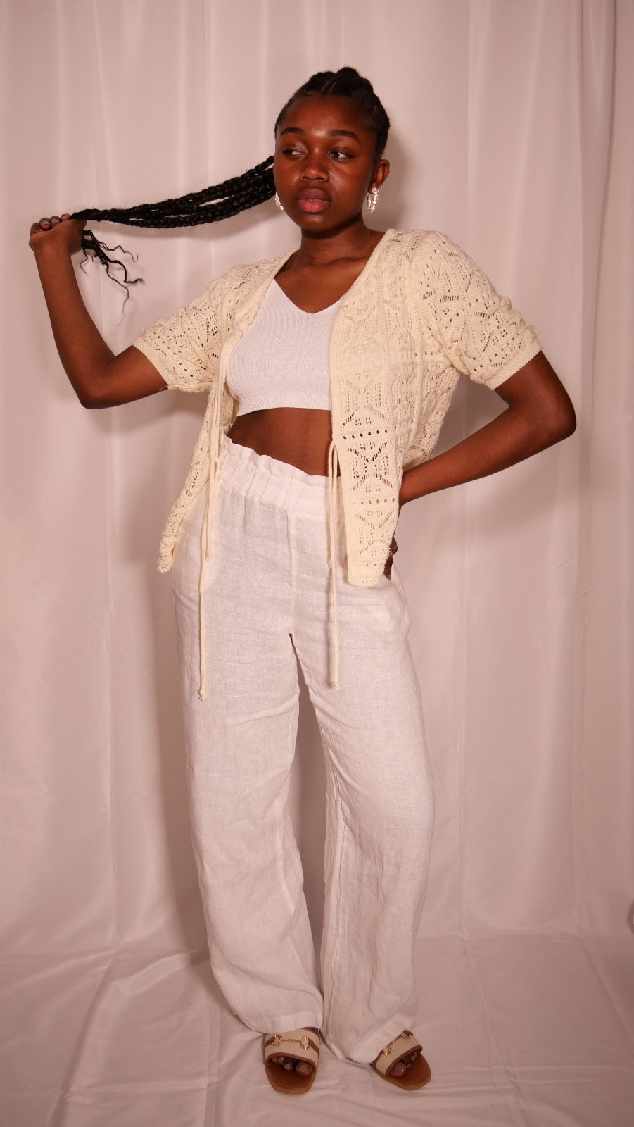 Pantalon en Lin