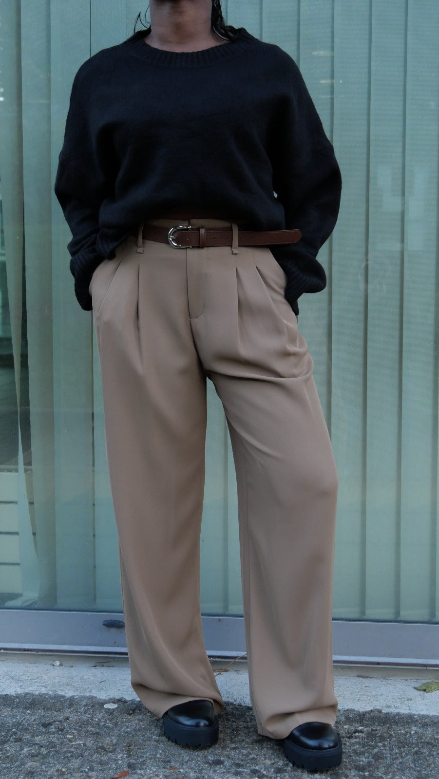 Pantalon taupe