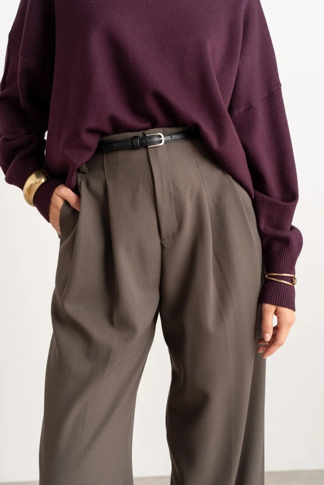 Pantalon Marron