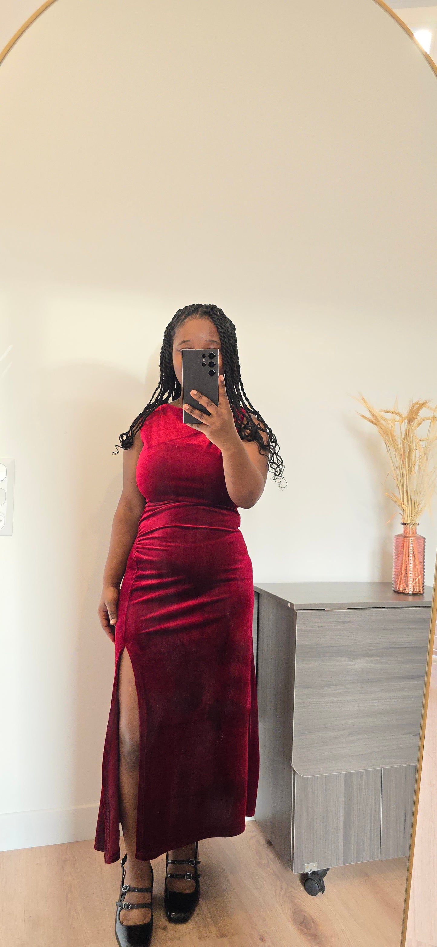Robe Ana Bordeaux