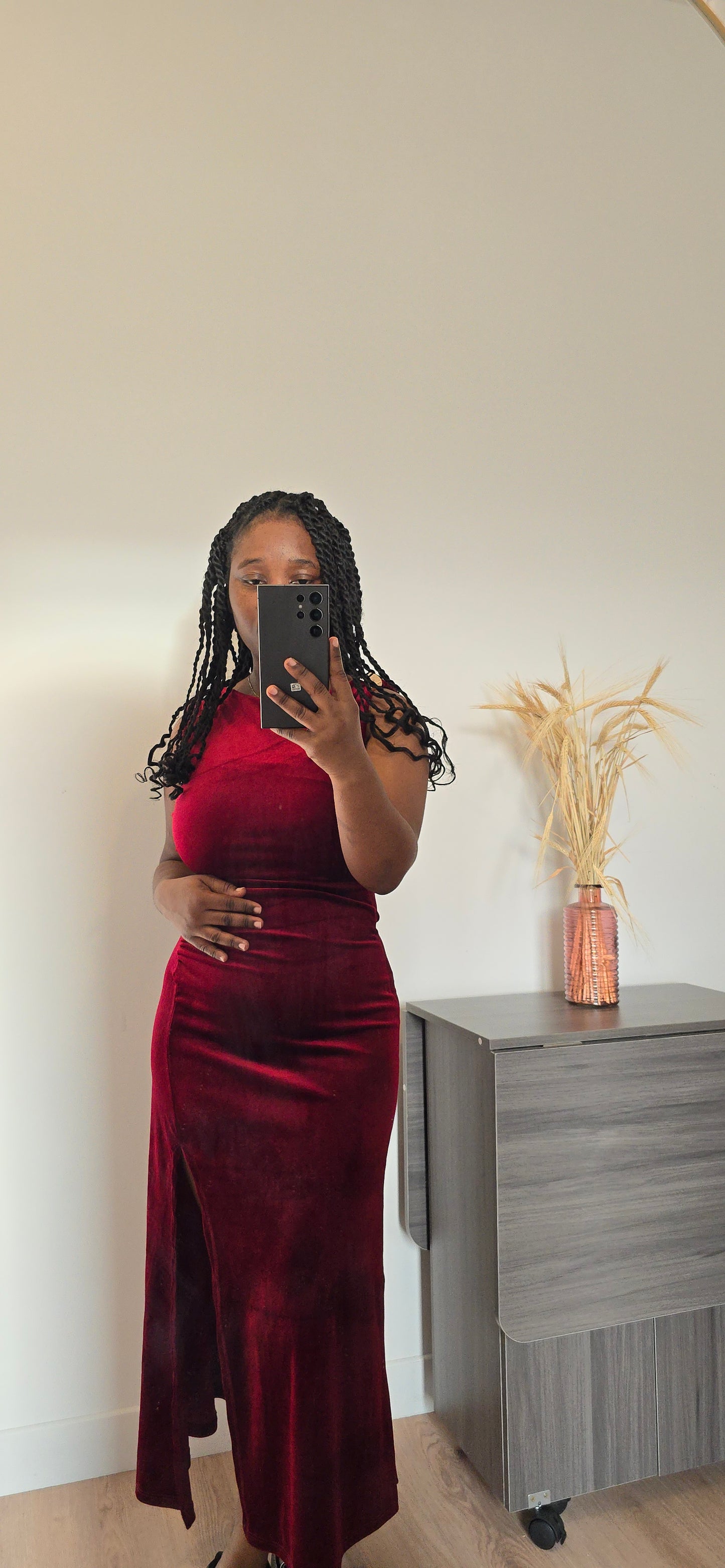 Robe Ana Bordeaux